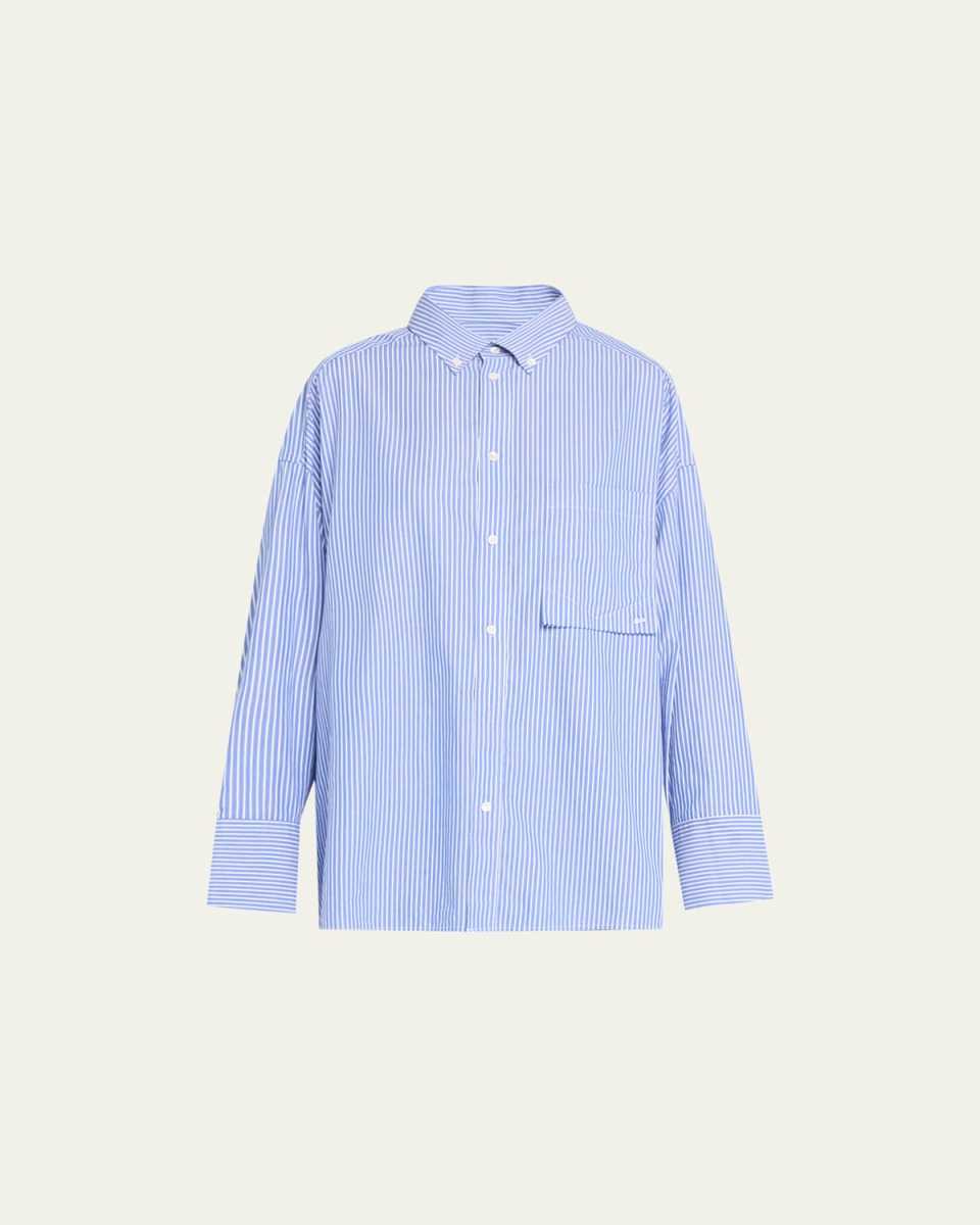 Nathalie Striped Oversized Shirt